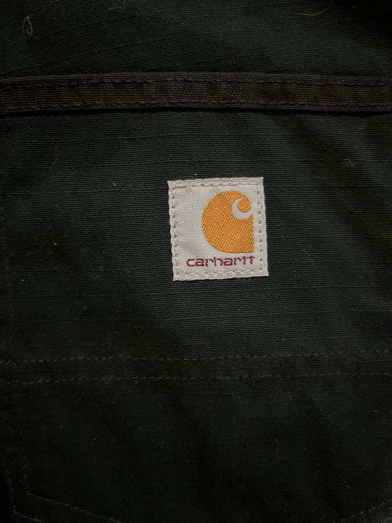 Carhartt カーハート ダブルニーカーゴパンツワークパンツ ブラックW34