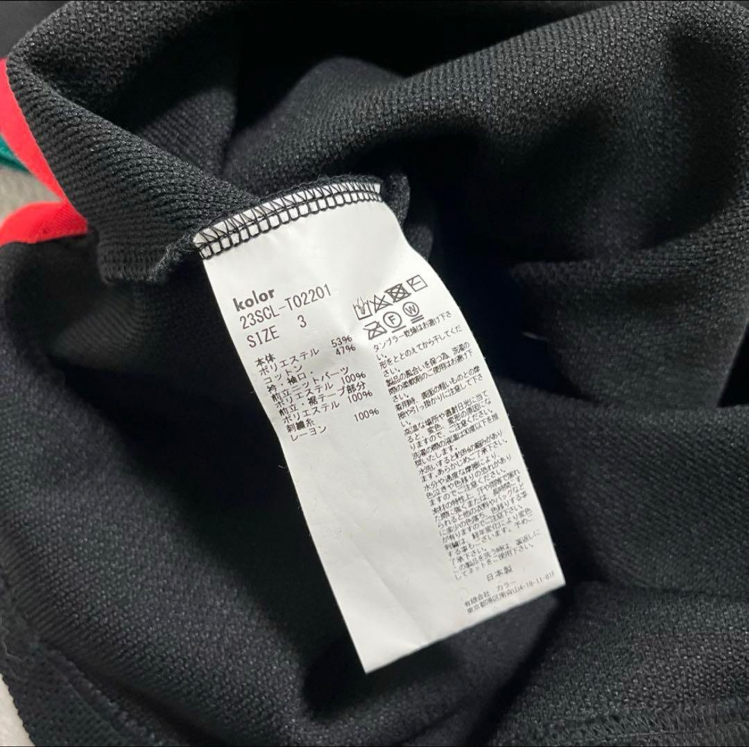 ホワイト　　アシンメトリー　鹿の子　ポロシャツ　プルオーバー