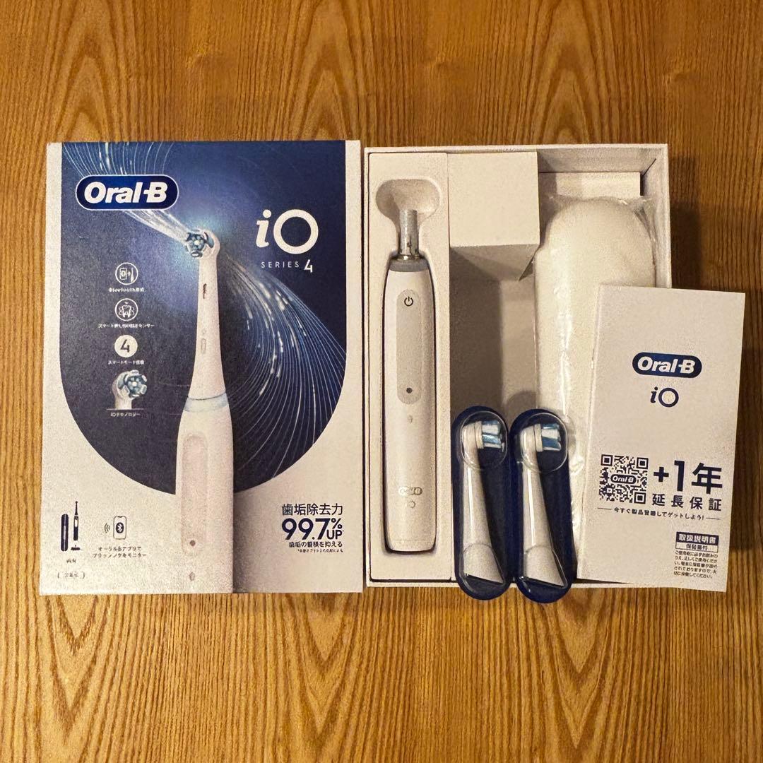 Oral-B オーラルB 電動歯ブラシ iO4 シリーズ ホワイト