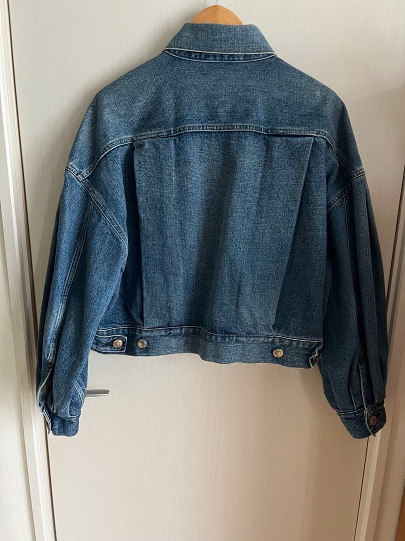 hyke 2024 バルーンスリーブ デニムジャケット サイズ1