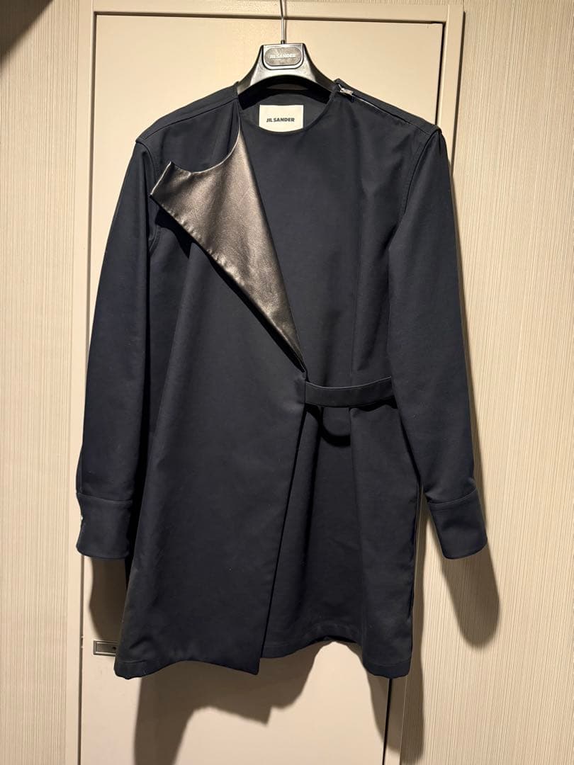 jil sander 23aw レザー切り替えジャケット ジルサンダー