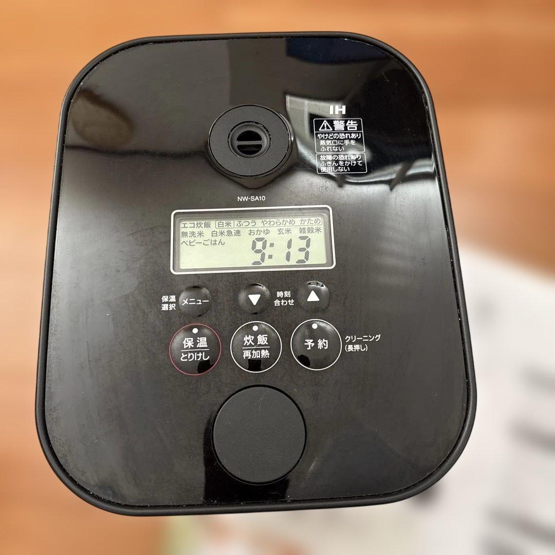 象印 STAN. IH炊飯ジャー NW-SA10型 炊飯器5.5合炊き