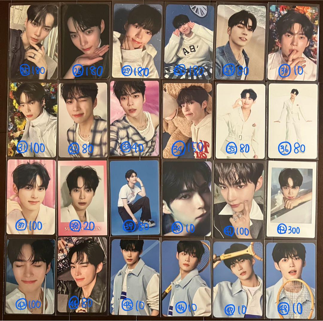 ハンビン ソンハンビン トレカ 109枚 バラ売り 可