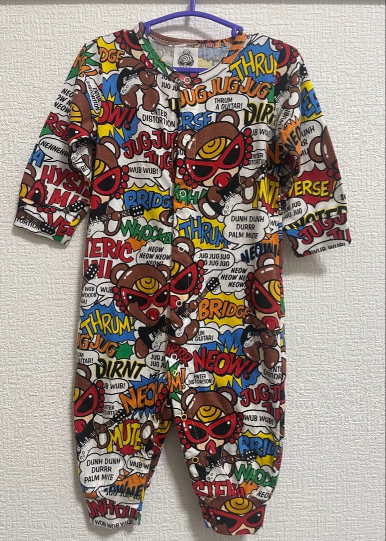 HYSTERIC MINI ロンパース FREE(80〜90)