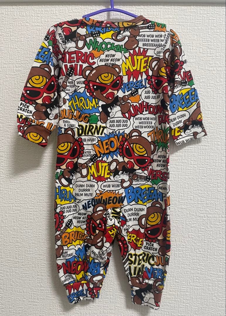 HYSTERIC MINI ロンパース FREE(80〜90)