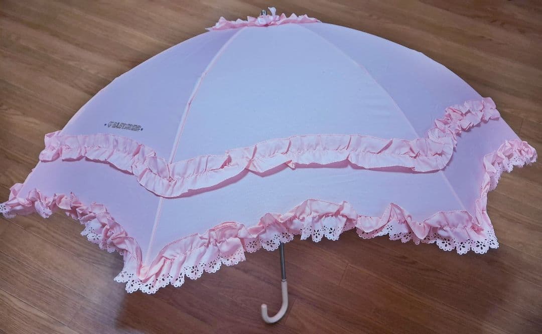 BABY, THE STARS SHINEBRIGHT♡晴雨兼用折畳み傘♡ピンク