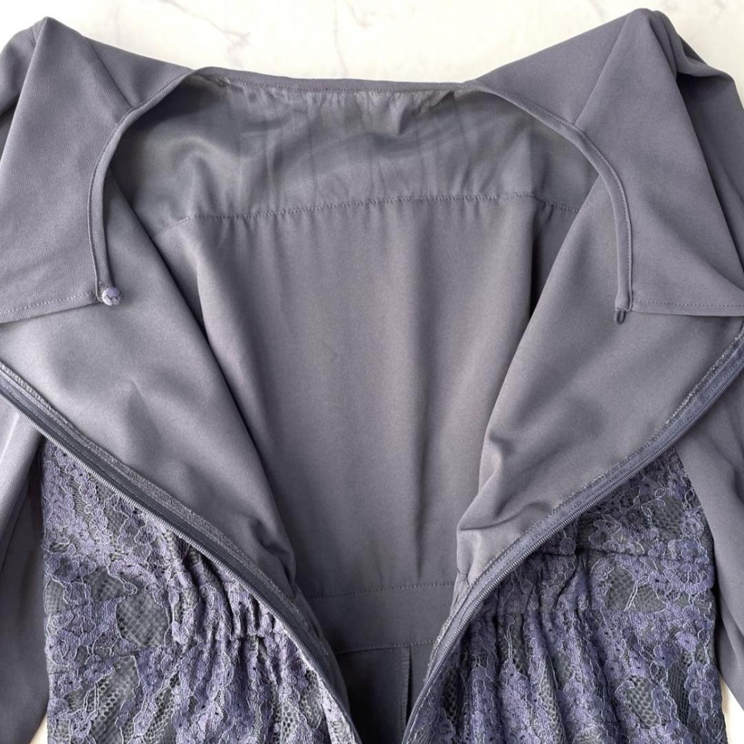 【新品】LERURE リルアー オールインワン パンツドレス ネイビー M