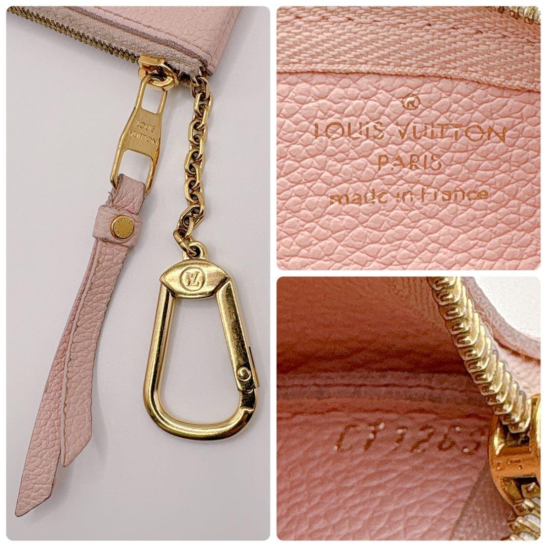ルイヴィトン アンプラント ポシェット クレ バイカラー ピンク