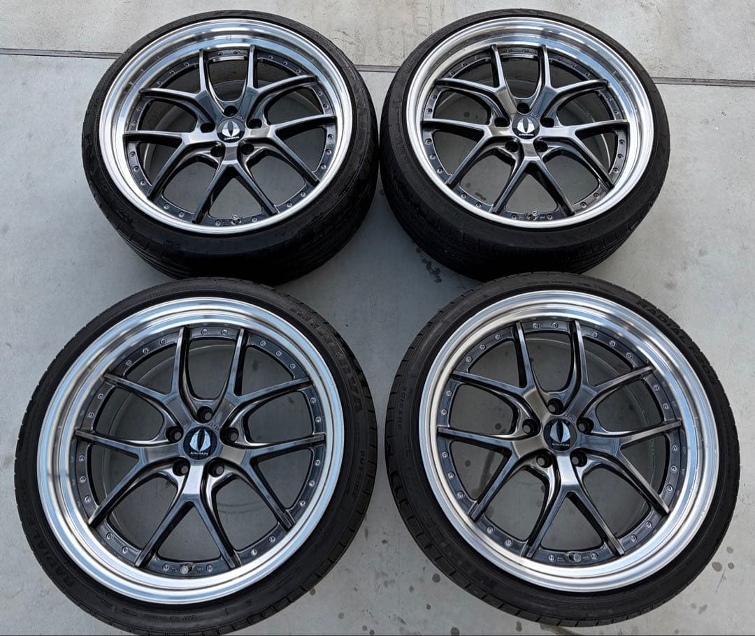 AIMGAIN（エイムゲイン）GTM 20インチ　タイヤホイール4本セット