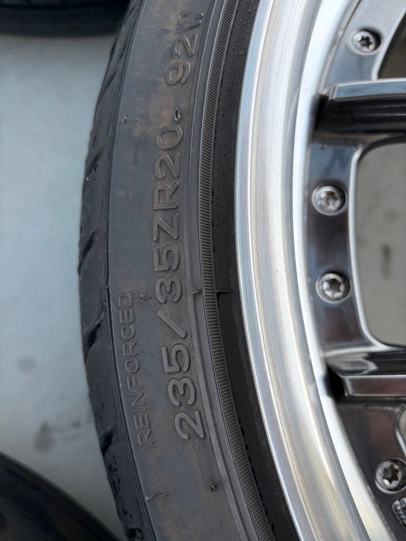 AIMGAIN（エイムゲイン）GTM 20インチ　タイヤホイール4本セット