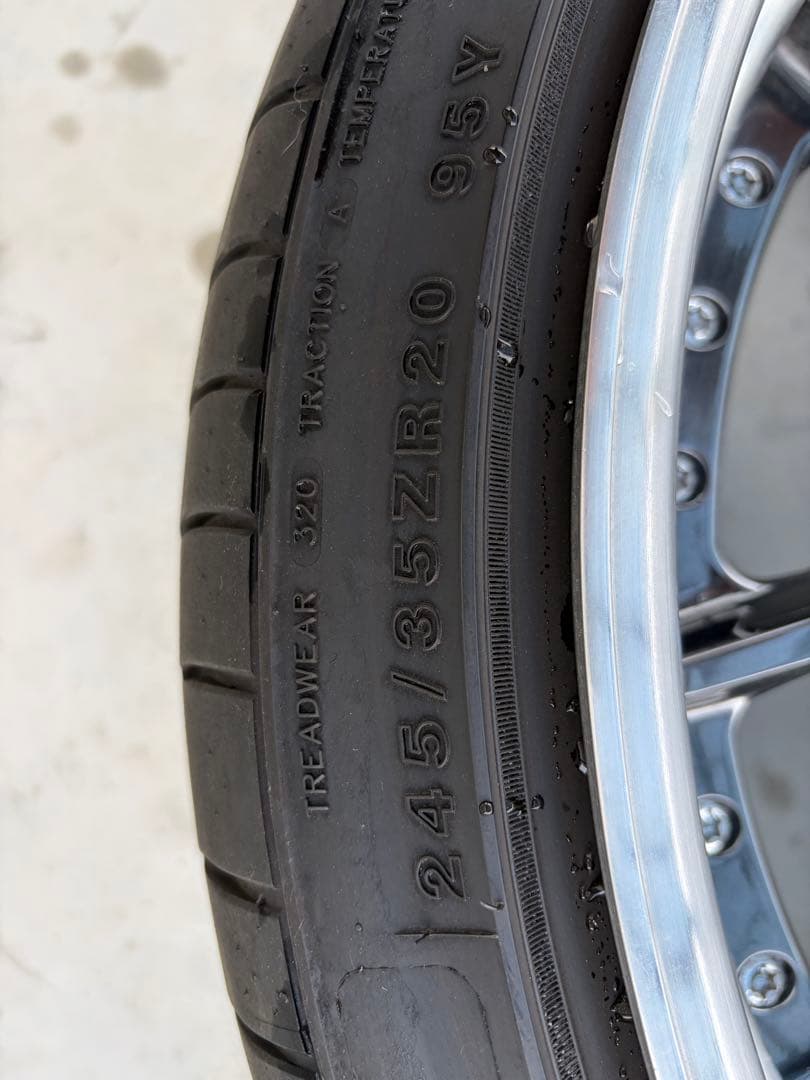 AIMGAIN（エイムゲイン）GTM 20インチ　タイヤホイール4本セット