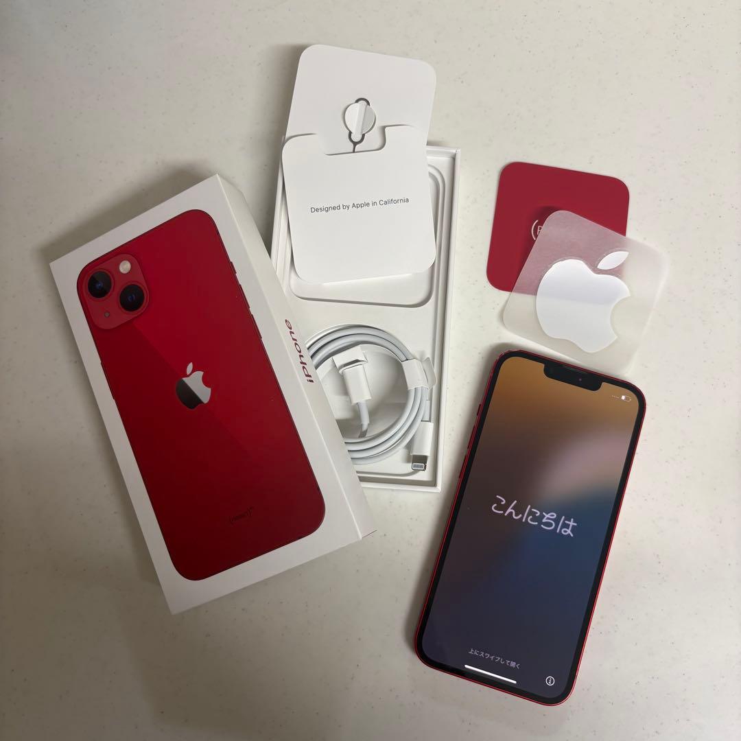 Apple iPhone 13 PRODUCT(RED) 本体