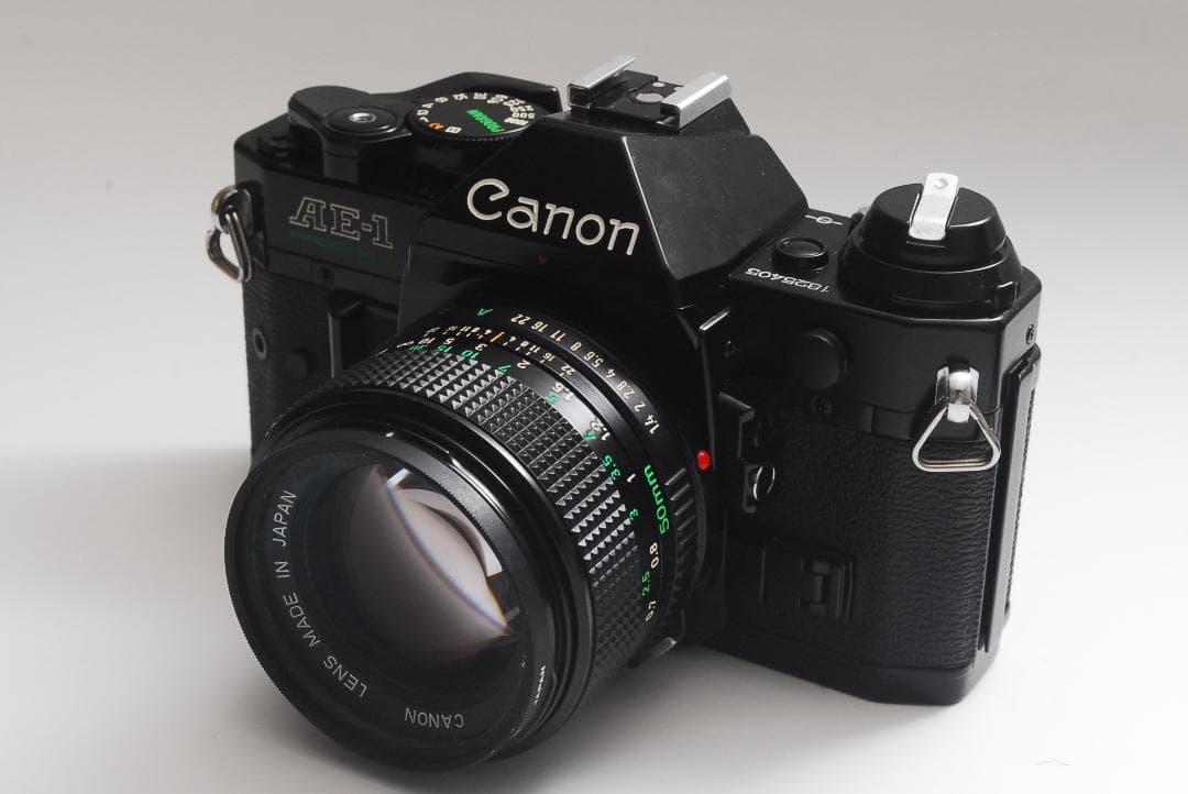 Canon AE-1 PROGRAM Black+ NFD 50㎜ f/1.4