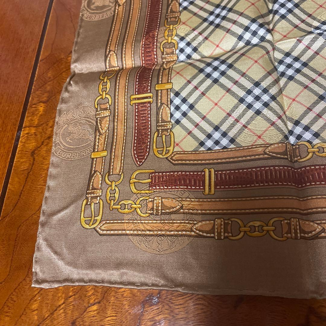 H*a様 Burberrys シルクコットンハンカチ 4色セット