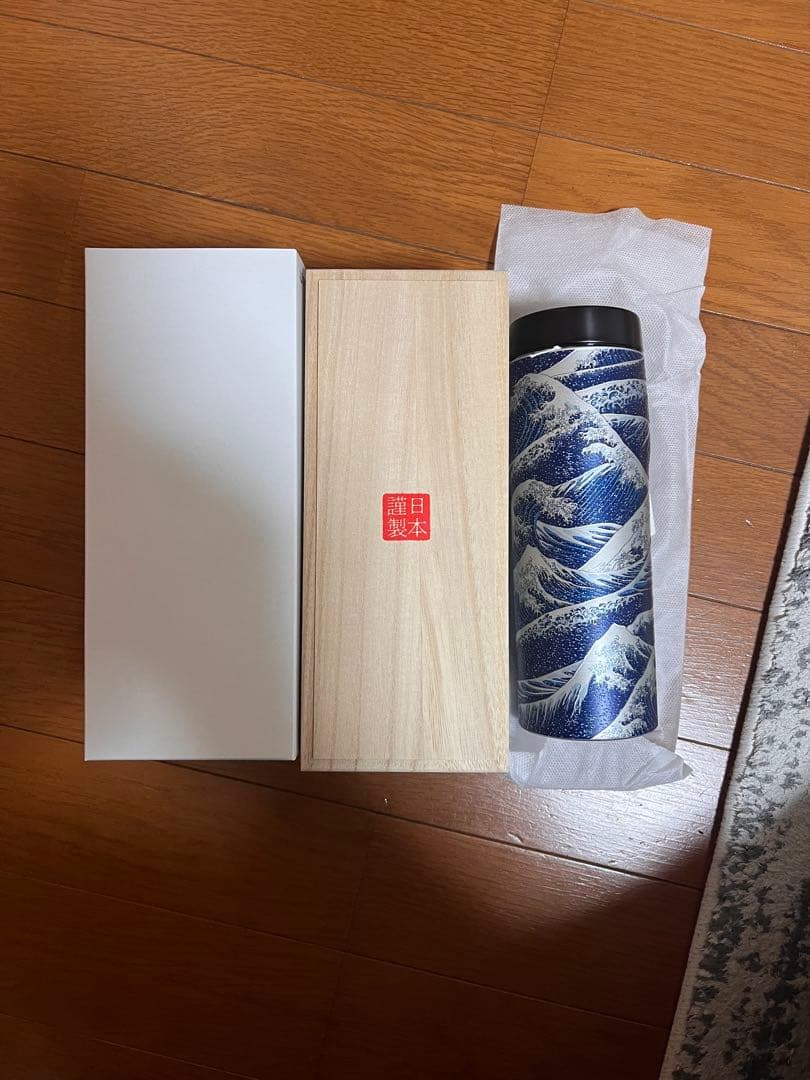 パゴン×タイガー魔法瓶 大波 桐箱 送料込