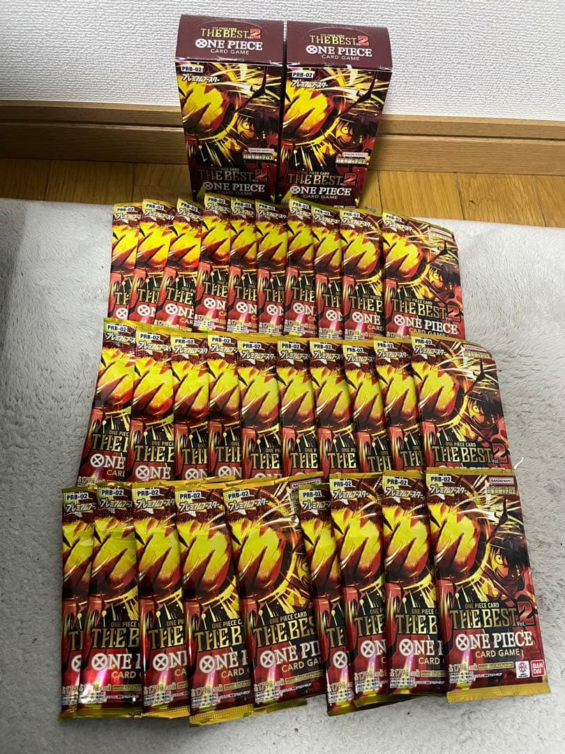 ワンピースカードゲーム ザベスト 2 29パック　THE BEST2