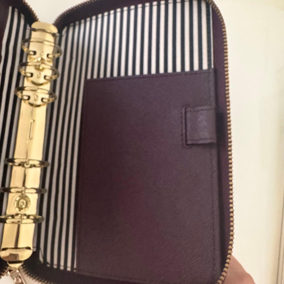 ケイトスペード 手帳カバー バーガンディ