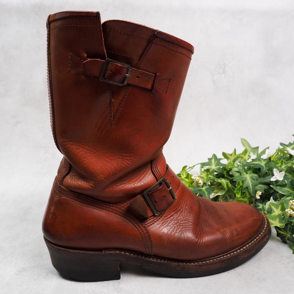 靴 JOHN LOFGREN MUSHMANS Engineer Boots 8