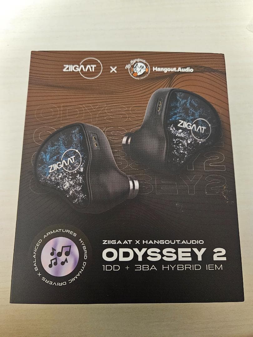 限定価格 美品 Ziigaat Odyssey 2 有線イヤホン 高音質