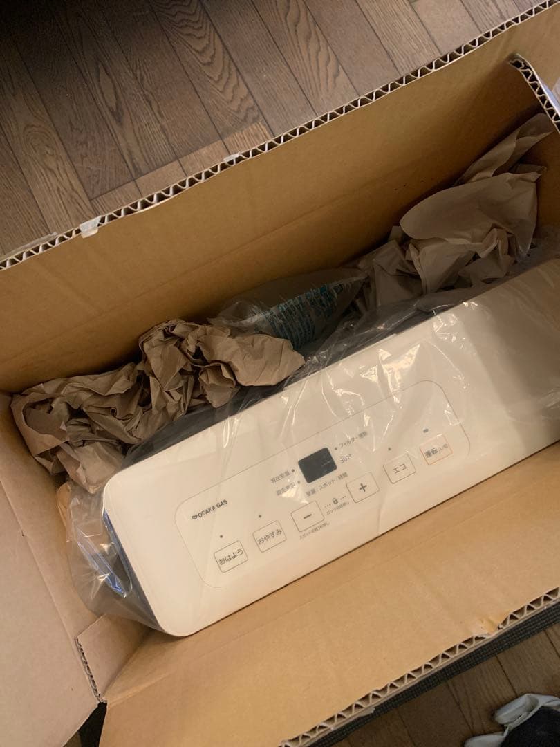 都市ガスファンヒーター 【N140 5862 13A】　　※フィルターは水洗い済