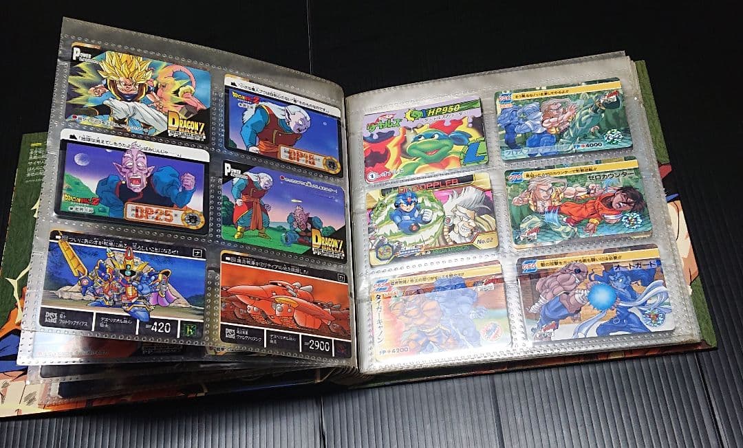 カードダスまとめ売り ドラゴンボールカードダス ロックマン 幽遊白書 タートルズ
