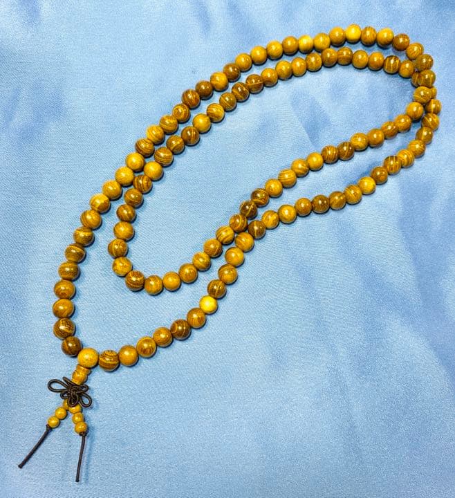 ゆう（希少木 金絹楠百八念珠