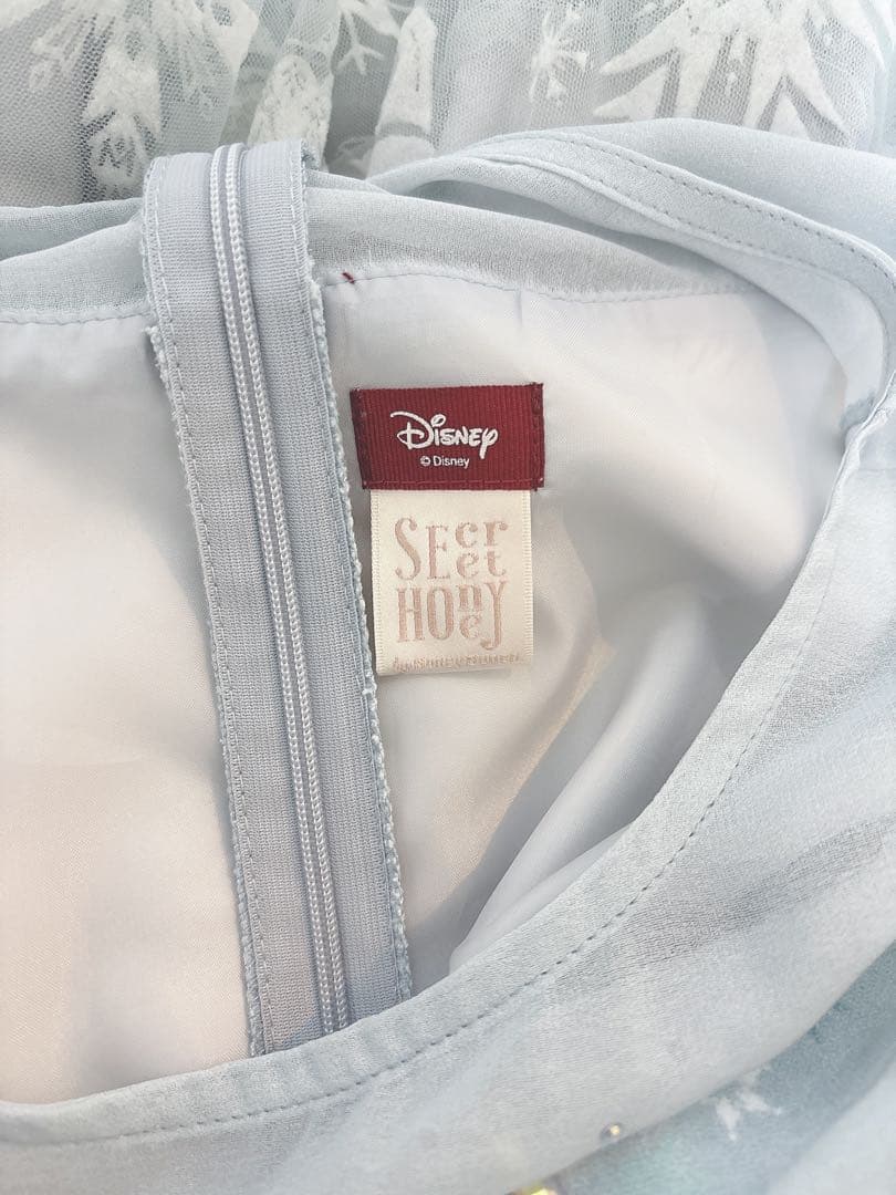 アナ雪　エルサ　シークレットハニー　ワンピース