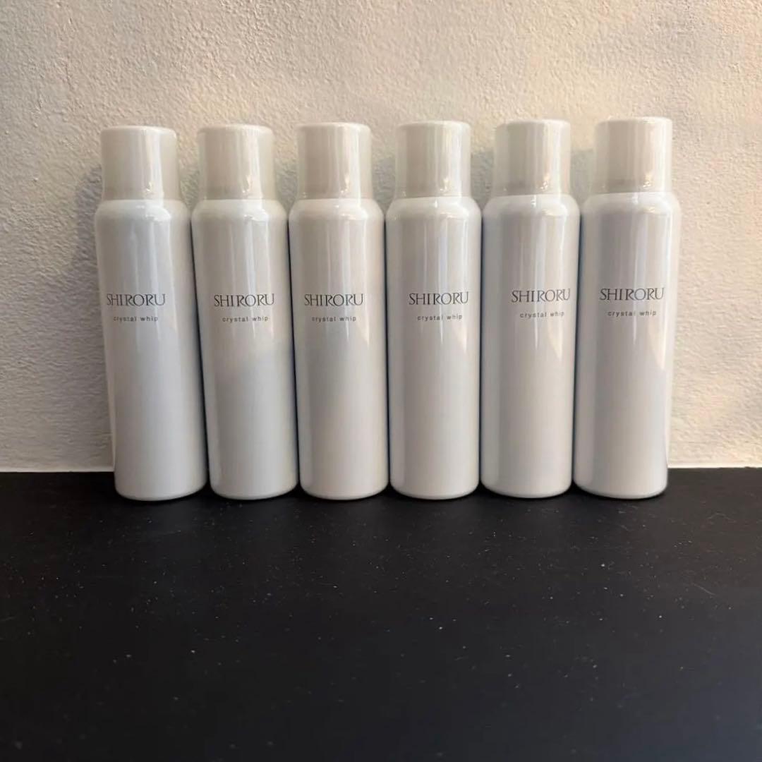 SHIRORU クリスタルホイップ 6本セット まとめ売り
