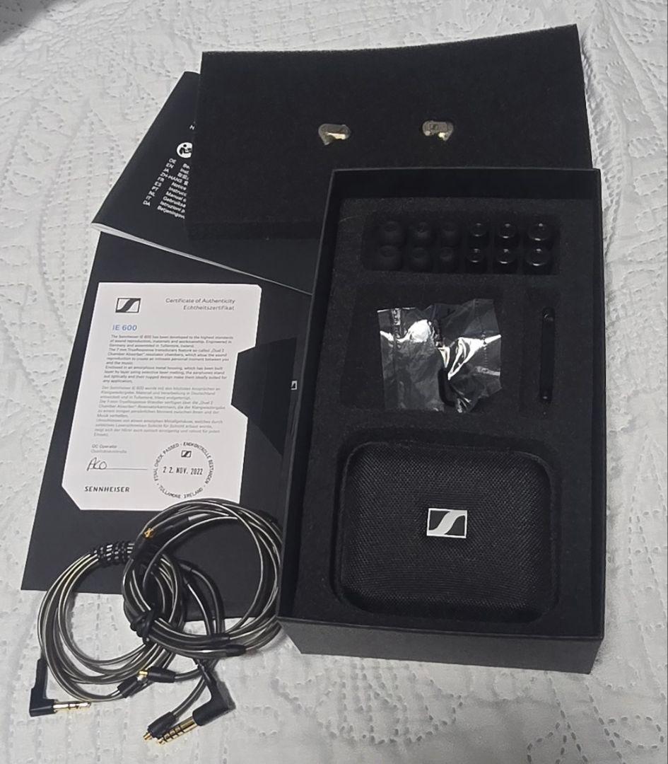 【付属品完備】SENNHEISER IE600 4.4mm mmcx