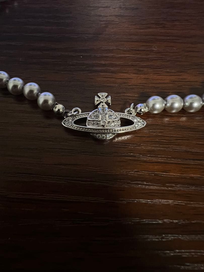 Vivienne Westwood パールネックレス シルバー