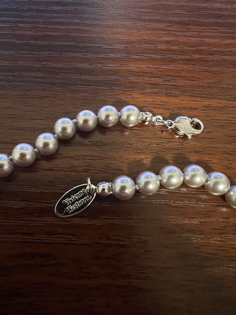 Vivienne Westwood パールネックレス シルバー