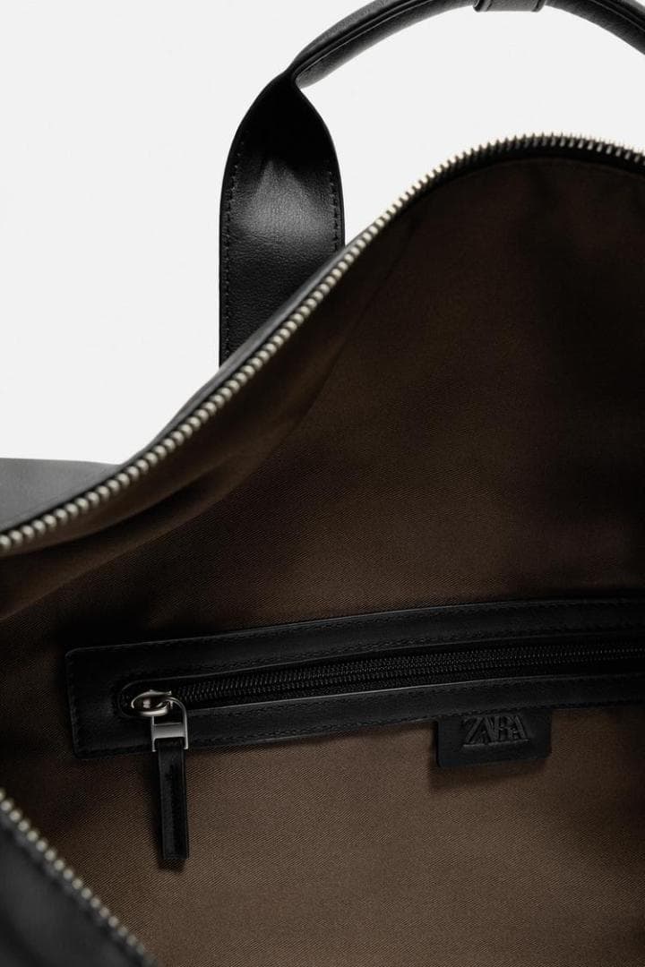 ZARA ザラ 無地トラベルバッグ 完売品