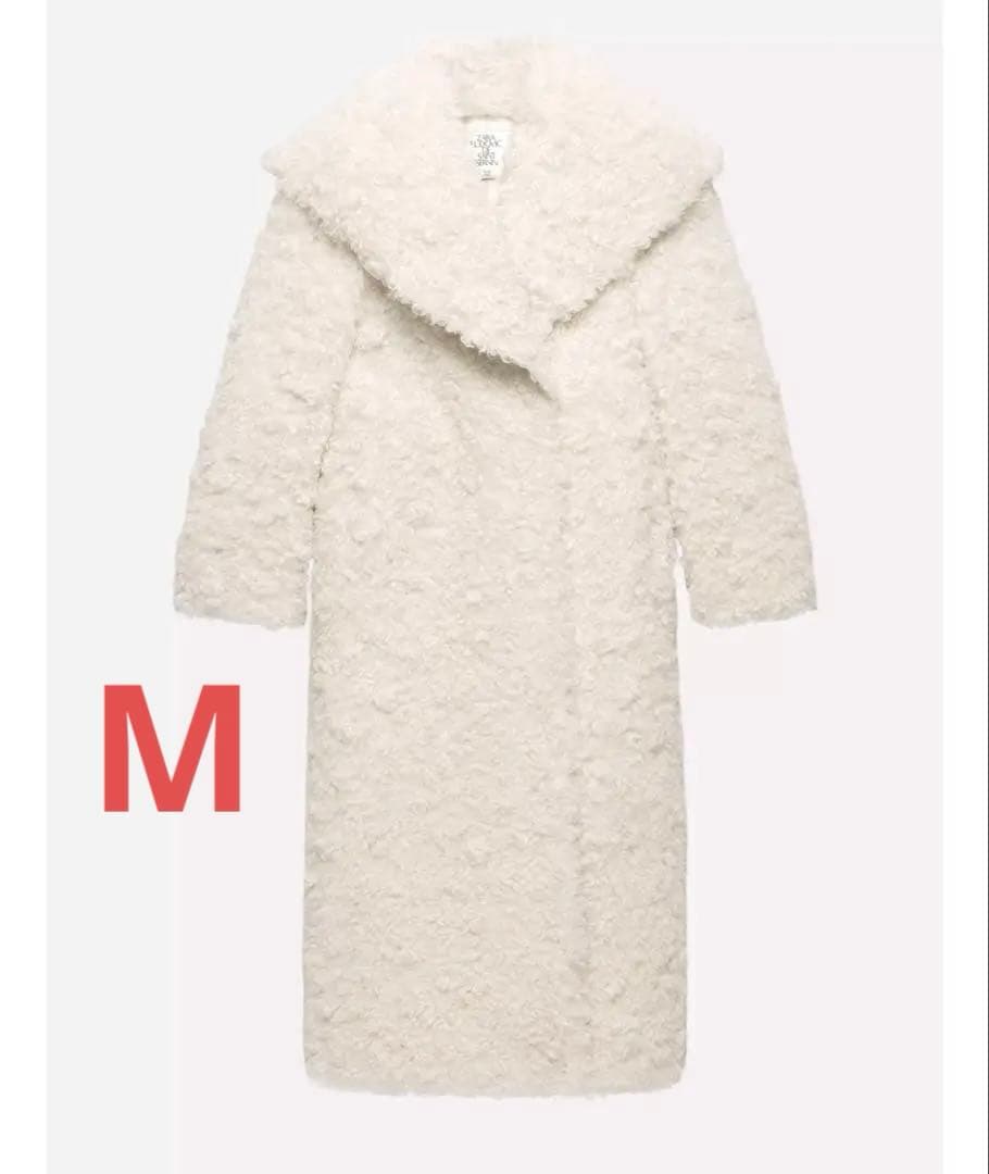 タグ付新品★ZARA ボアコート★LUDOVIC DE SAINT SERNIN