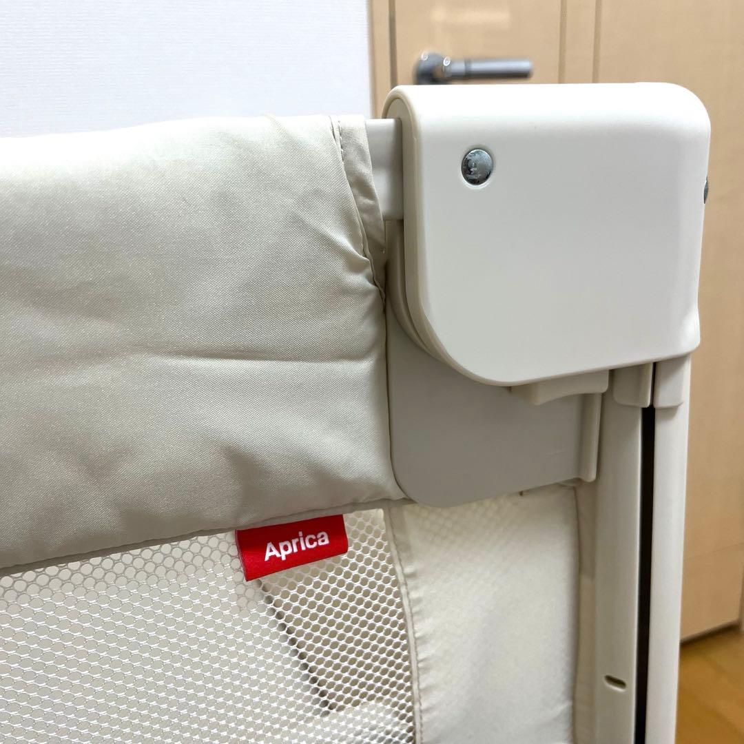 【〜3/18限定・美品】Aprica ココネルエアー ベビーベッド　折りたたみ