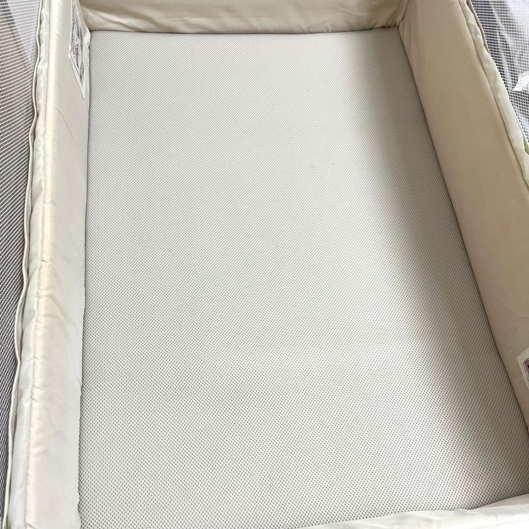 【〜3/18限定・美品】Aprica ココネルエアー ベビーベッド　折りたたみ