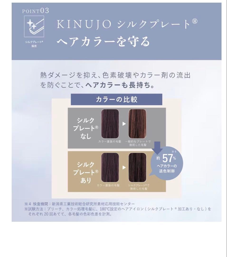 KINUJO ストレートヘアアイロン 38mm