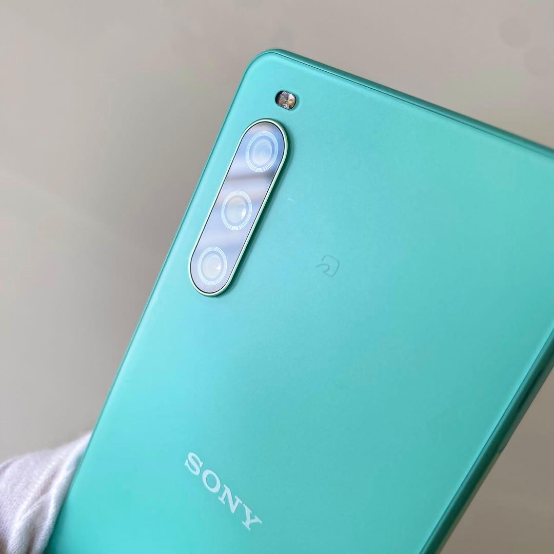 Xperia 10 Ⅳ SO-52C ミント フィルム貼付済・ケース2個付属