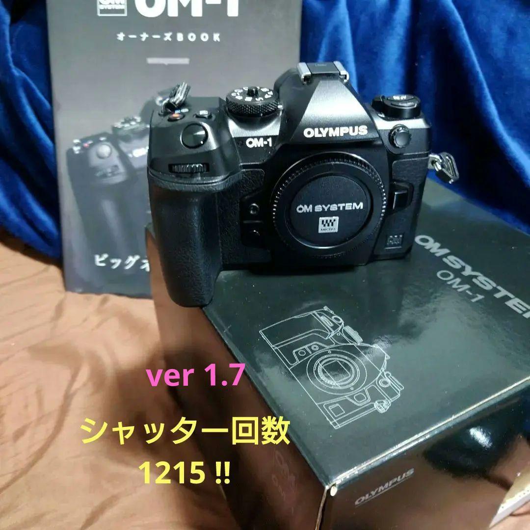極美!シャッタ僅か1215回! OMsystem OM-1 元箱.保証.属有