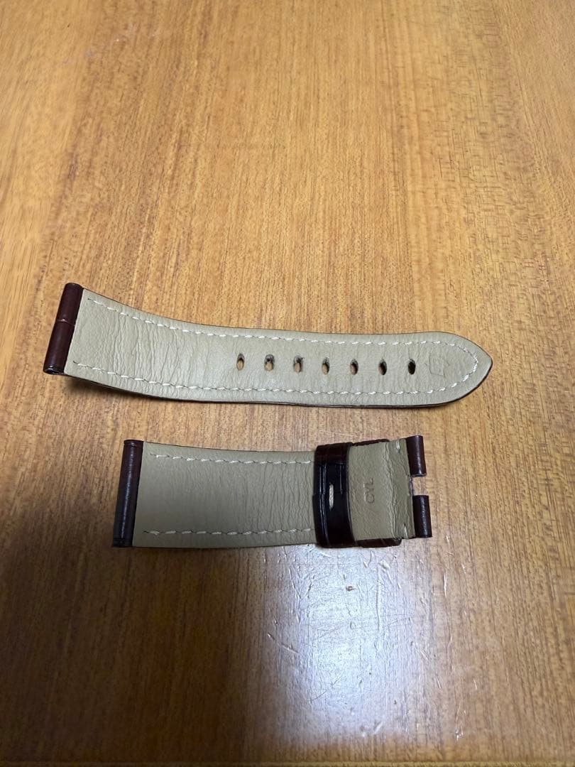 パネライ 純正22/20㎜ スタンダード ブラウンアリゲーター BAバックル