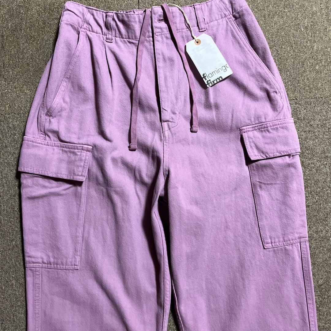 新品未使用flamingofirm カーゴパンツ カーゴクロップドパンツ