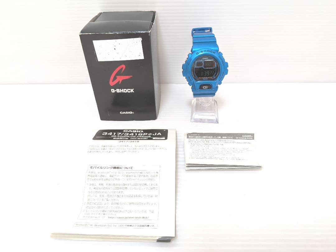 CASIO G-SHOCK メタリックブルー GB-X6900B-2JF