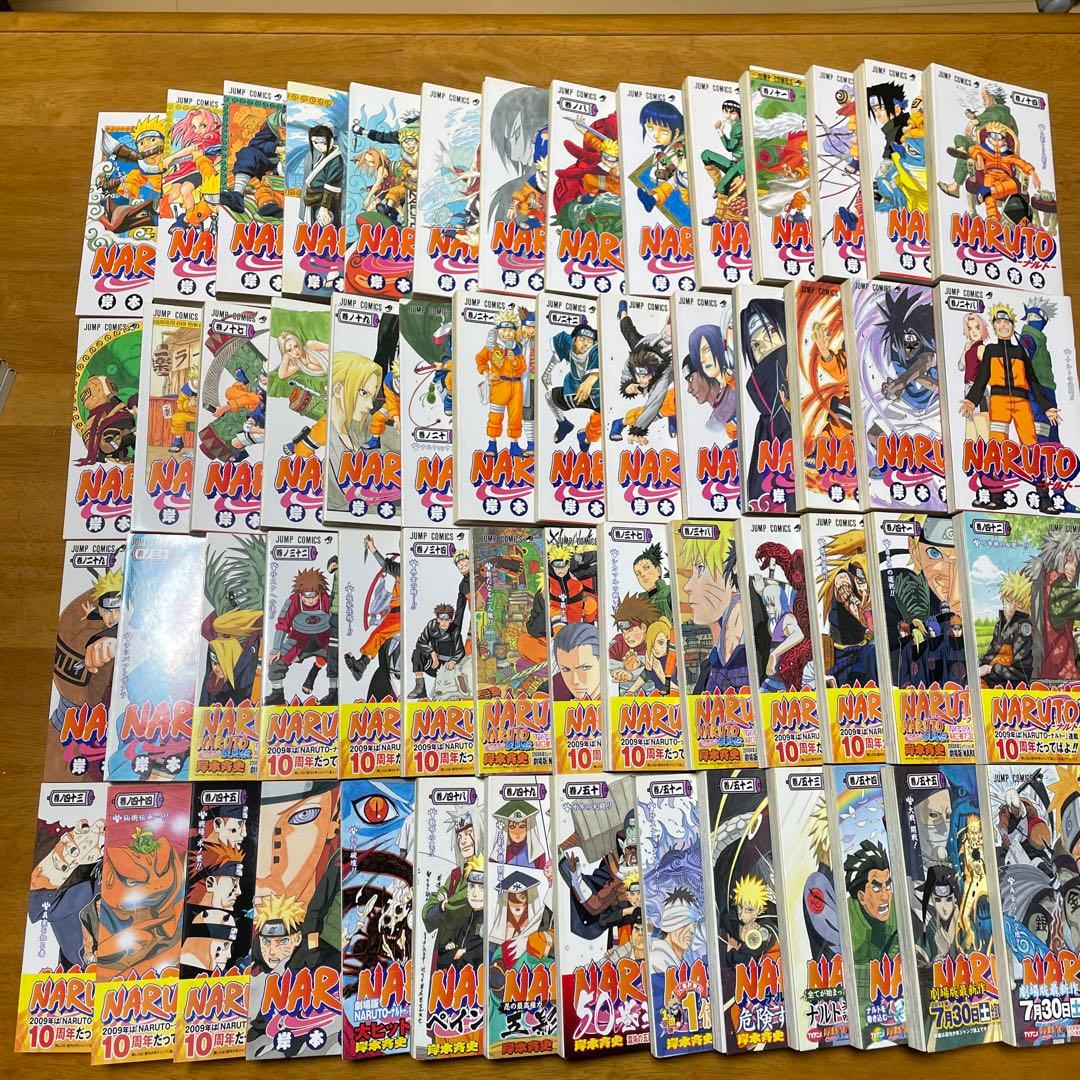 NARUTO全72巻+オマケBORUTO第1部全20巻BORUTO第2部1〜6巻