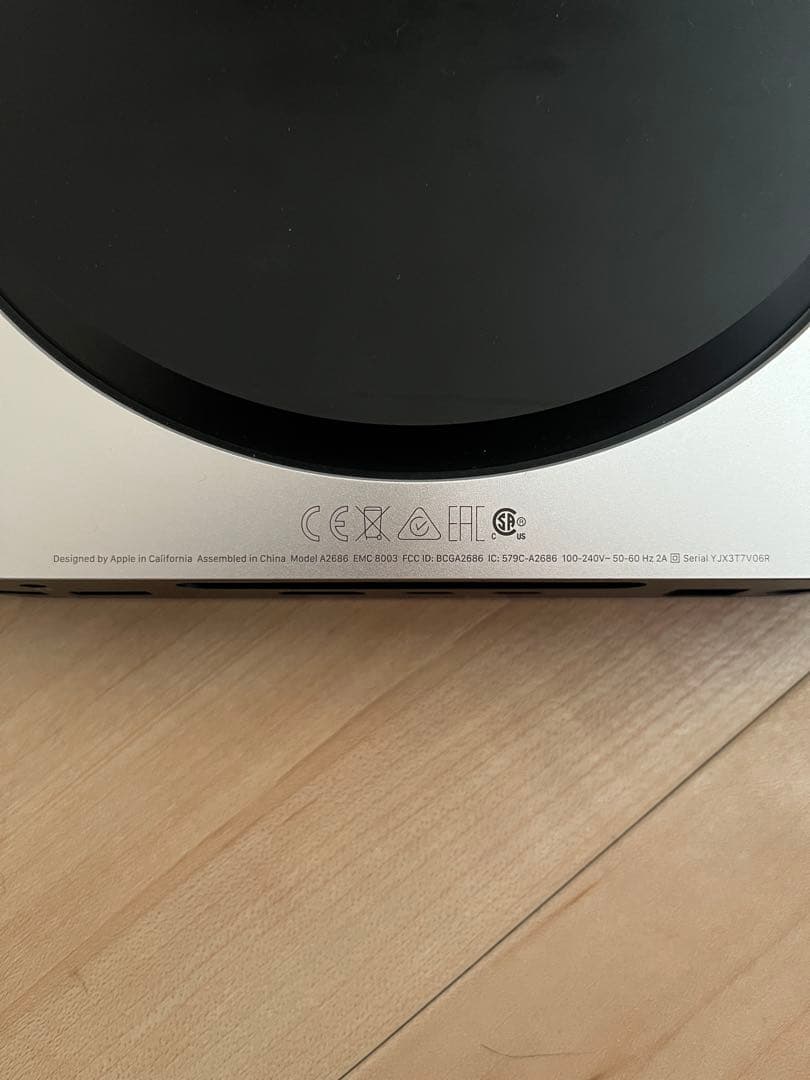 Macデスクトップ Apple Mac mini 2023 8GB RAM,256GB SSD,M2