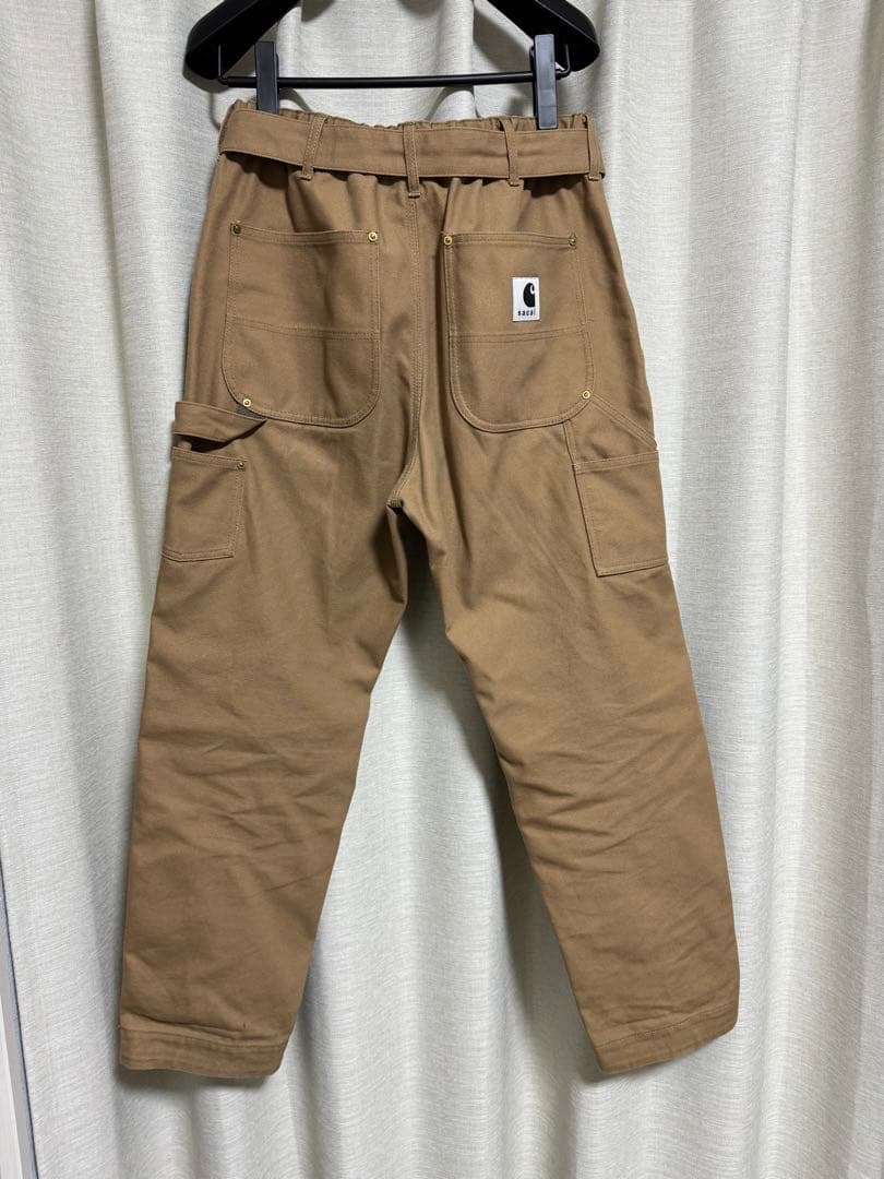 sacai carhartt 23aw canvas pants サイズ1