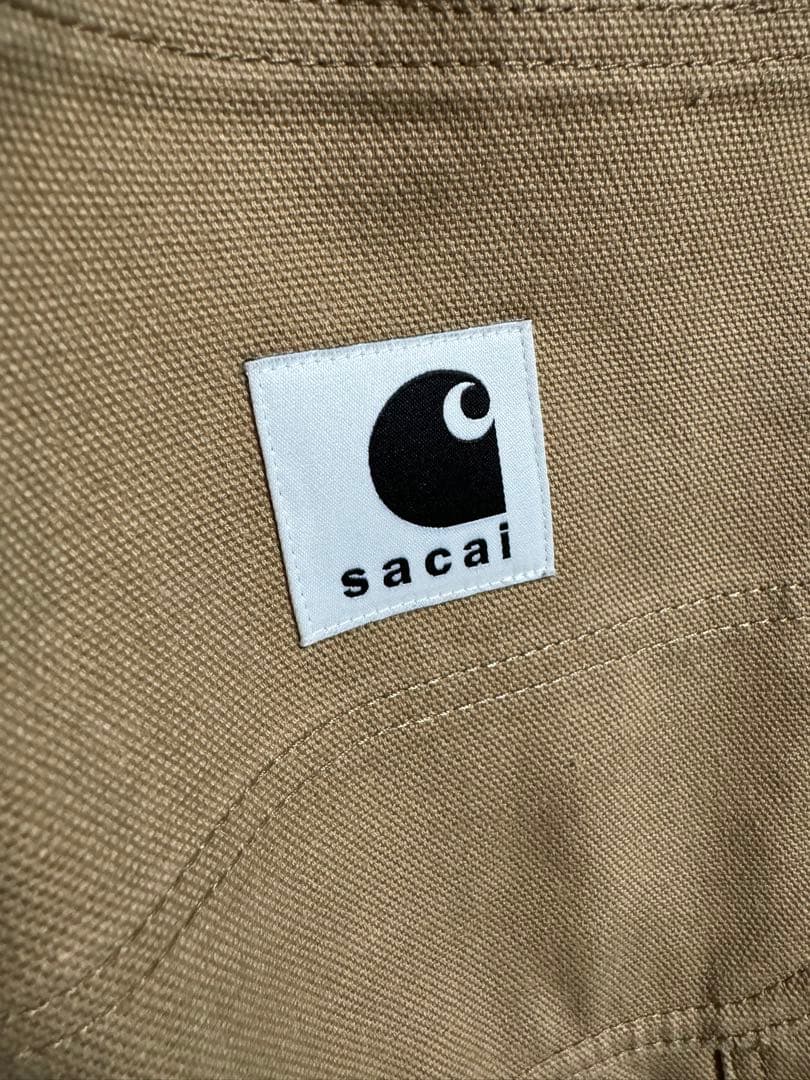 sacai carhartt 23aw canvas pants サイズ1