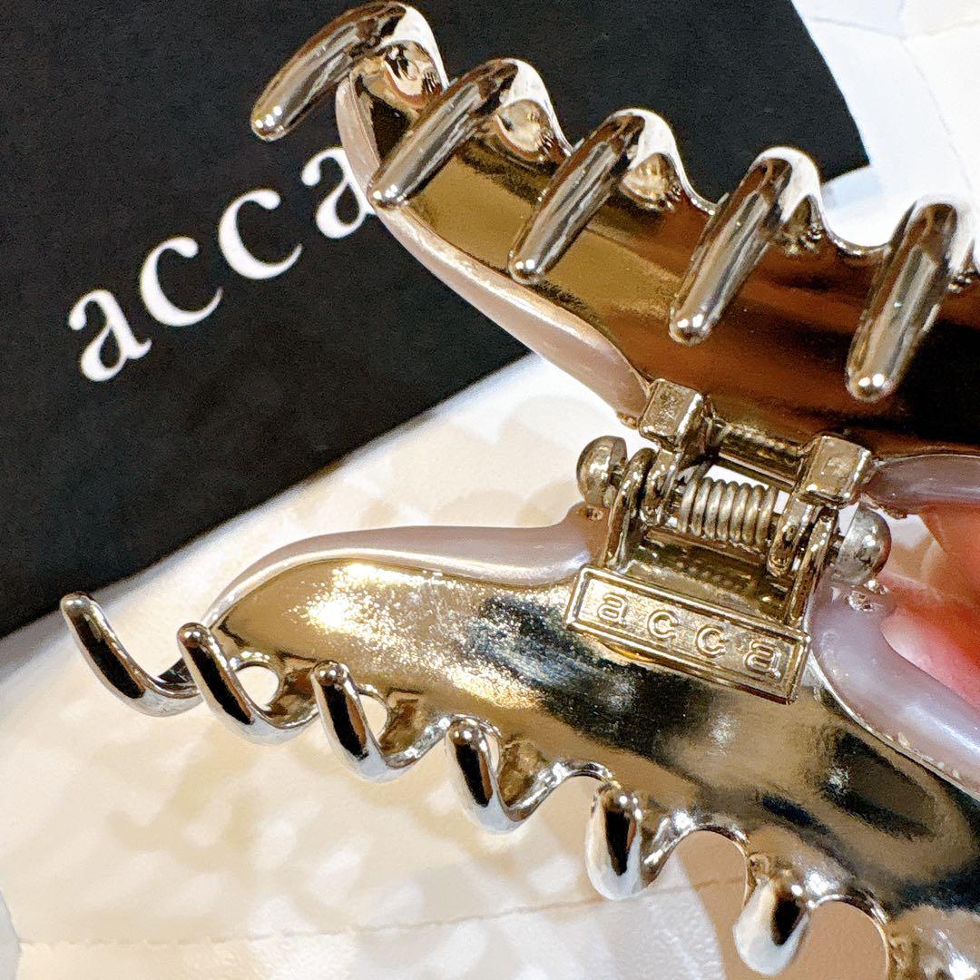 【極美品】acca ベージュピンク/ゴールド　ラインストーン　ティアラクイーン