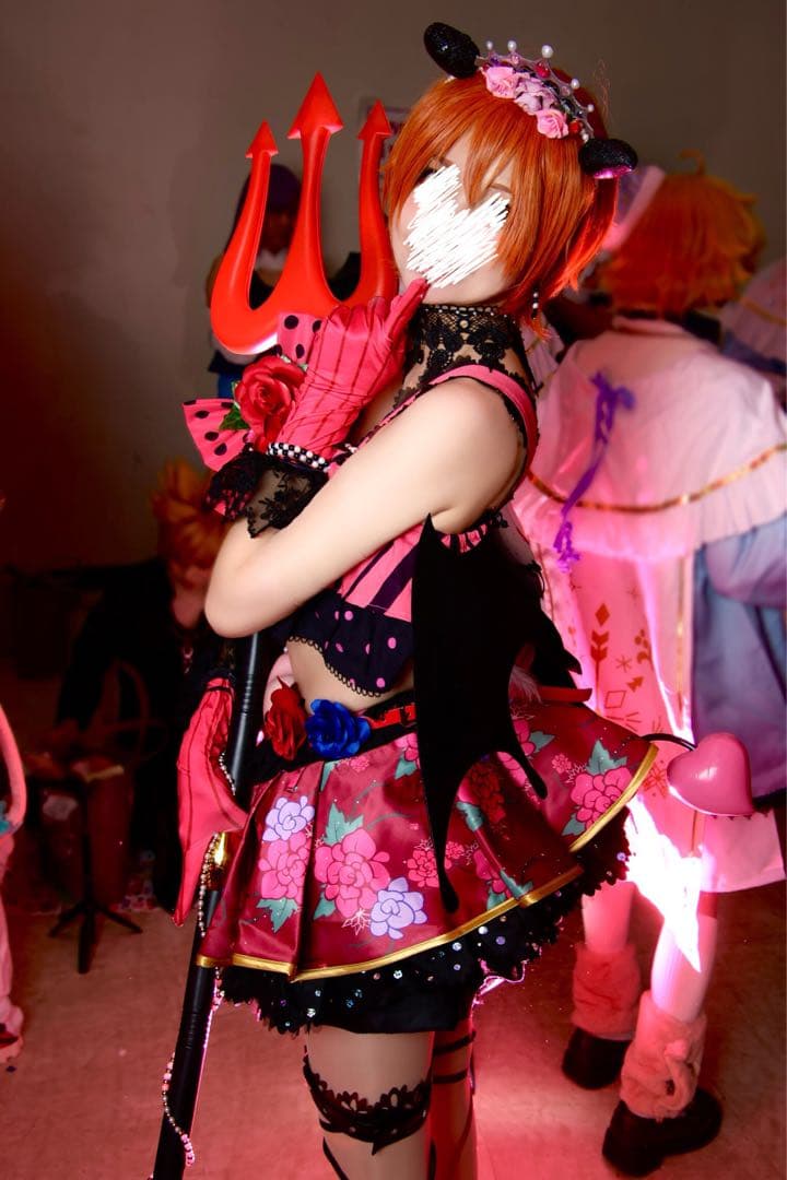 ラブライブ　星空凛　小悪魔覚醒後　ウィッグ　槍　靴　セット