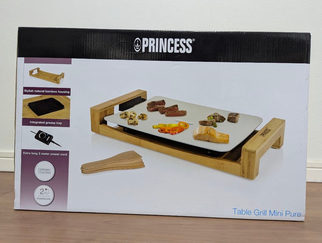 【新品未開封！】PRINCESS Table Grill Mini Pure