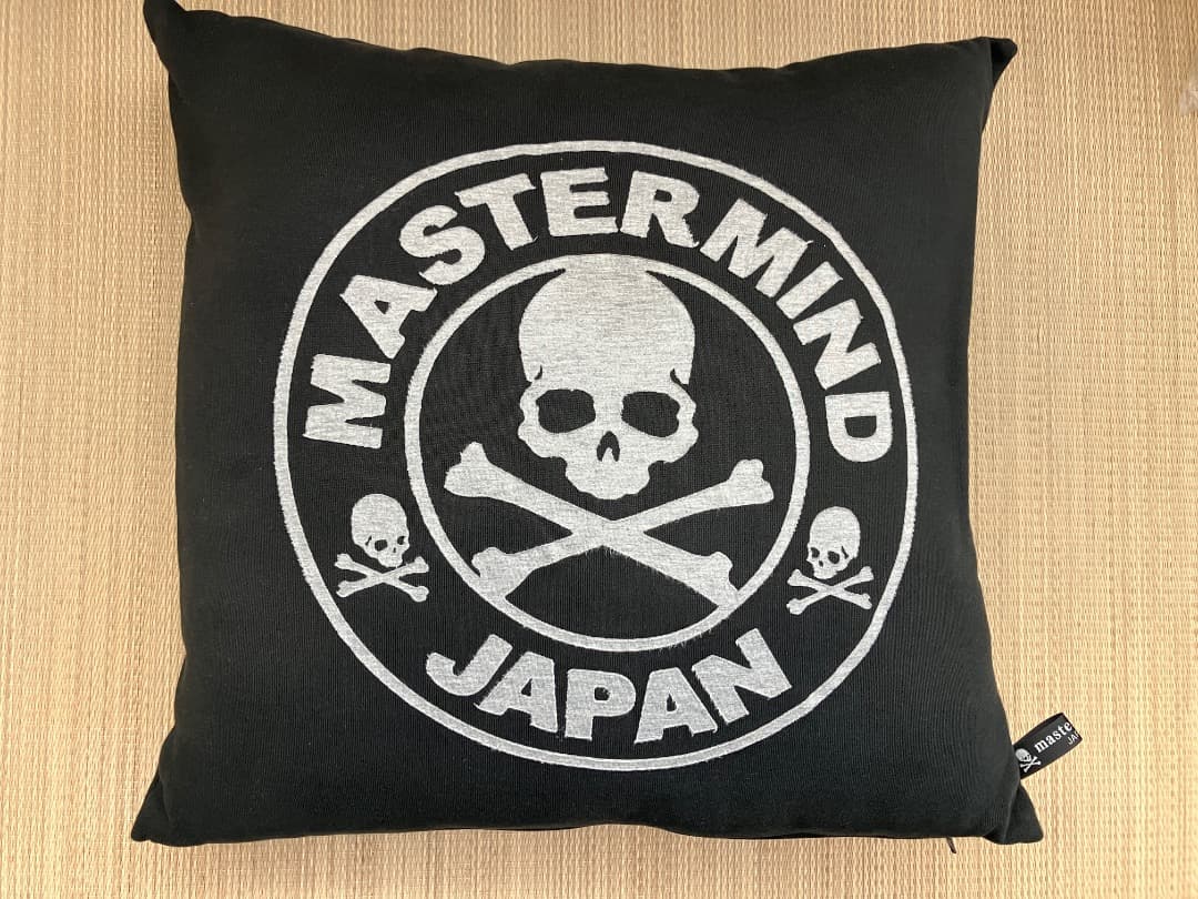 MASTERMIND JAPAN スカルクッション ブラック