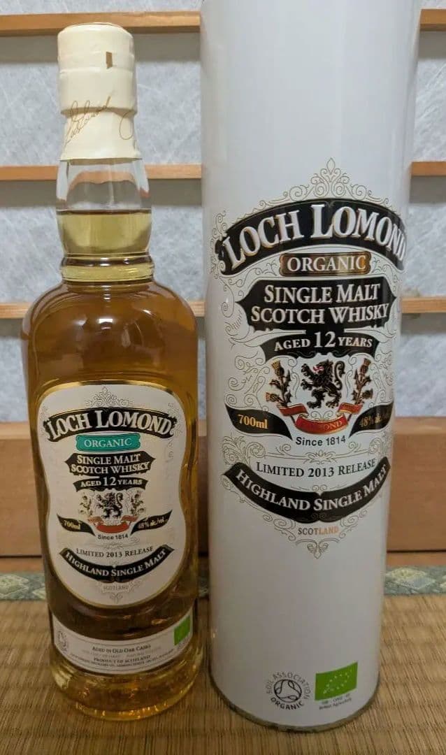 ロッホローモンドオーガニック シングルモルトウイスキー 12年 2013限定品